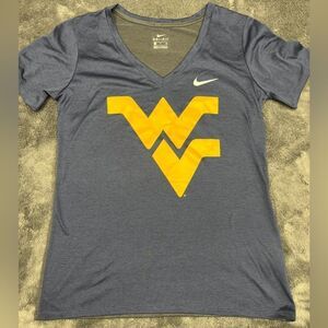 Nike Women’s V-Neck West Virginia Dri-Fit Size Small